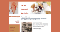 Desktop Screenshot of eiscafe-veronesi.de