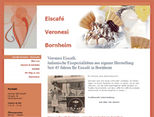 Tablet Screenshot of eiscafe-veronesi.de